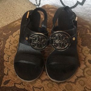 Authentic Tory burch wedge sandals